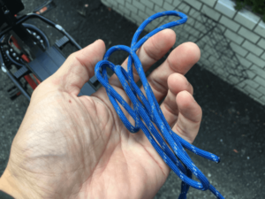 UberEatsでロープワークが役立った話（自転車荷台トラブル対処）