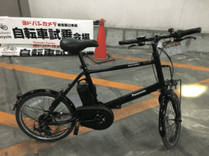 e-bike試乗レビューあり　ベロスターミニ BE-ELVS072 Panasonic 20インチ
