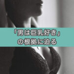 男が巨乳好きは本当か？調査（統計）や書籍を読んだら意外な結果に